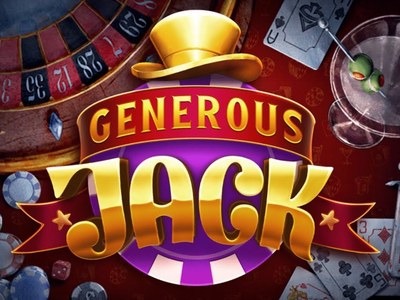 Видеослот Generous Jack — RTP 96.0%