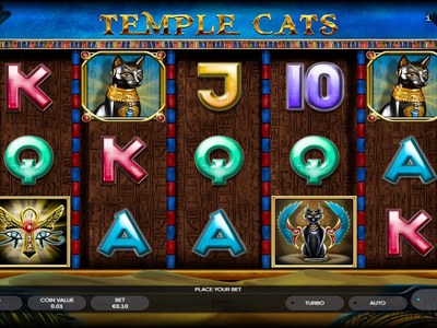 Видеослот Temple Cats — RTP 96.0%