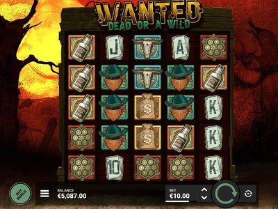 Игровой аппарат Wanted Dead Or A Wild — Hacksaw Gaming